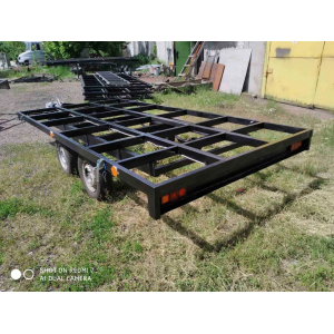 Лафет платформа з гальмами 6000*2500